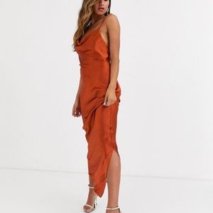 NEW cami maxi slip dress